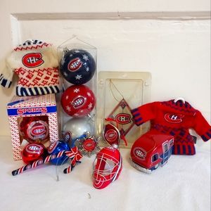 Montreal Canadiens Christmas Ornaments